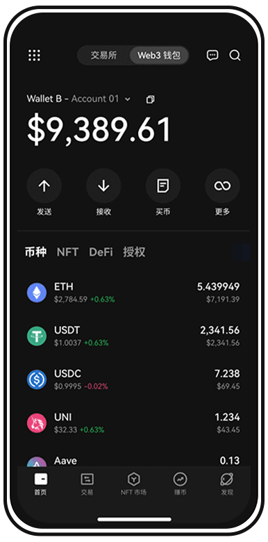 OK交易所官网入口页面展示